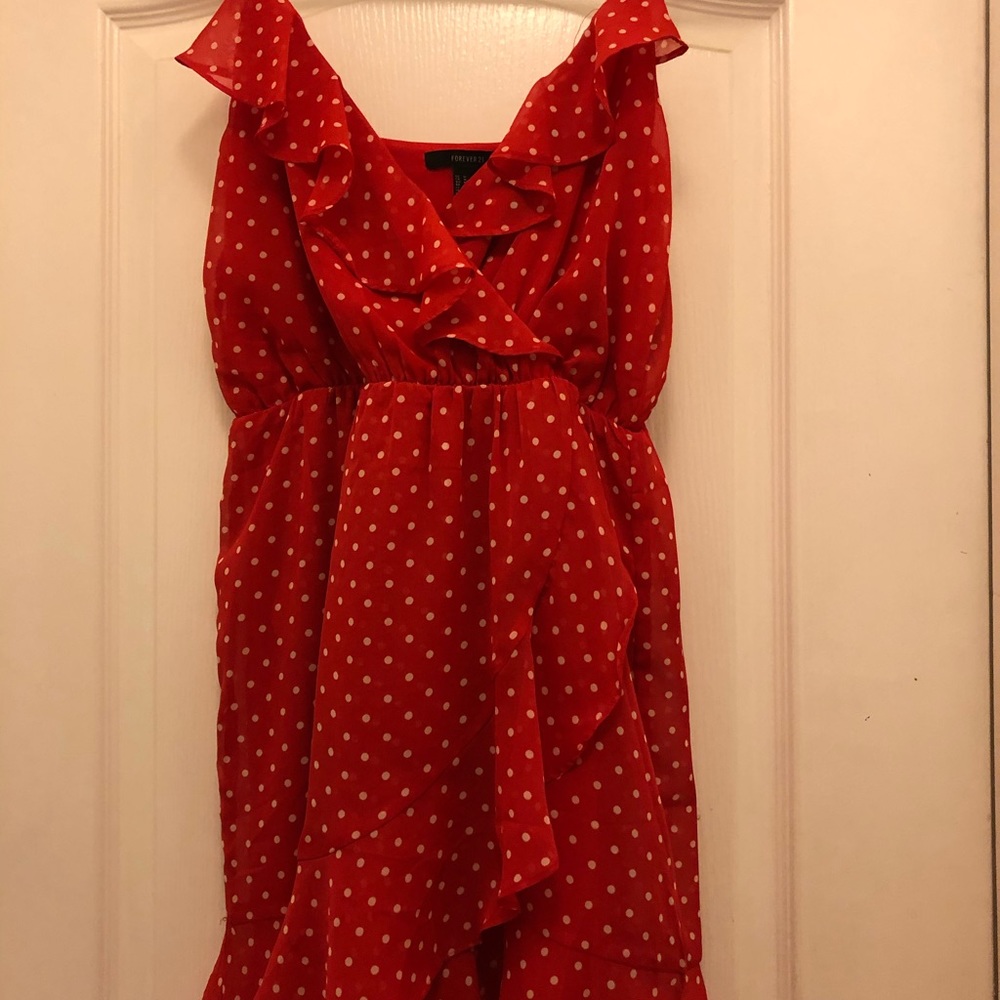 Forever 21 polka dot dress